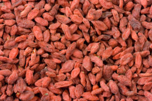 Healing goji berries