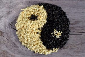 Amazing sesame seeds