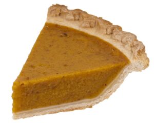 Vegan gluten free pumpkin pie